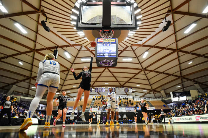 Jefferson Willamette 6A Oregon girls basketball quarterfinal 2024 Naji Saker-58